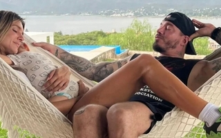 Valentina Ferrer le dio un tour a J Balvin por Carlos Paz: las fotos