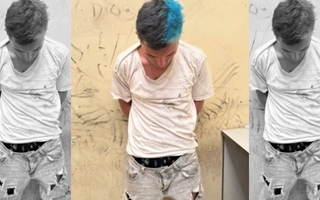 Robo frustrado en Capital: cayó tras ocultarse entre hojas en una cuneta