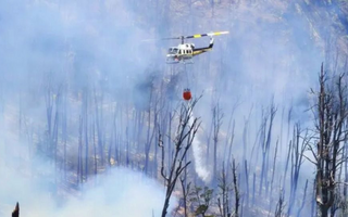 Riesgo extremo de incendios forestales en gran parte del país