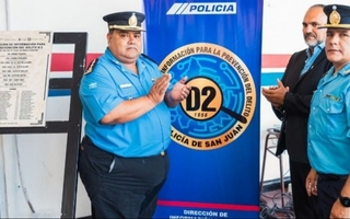 Una dependencia de la policía presentó nuevo logo y reconstruyó su historia