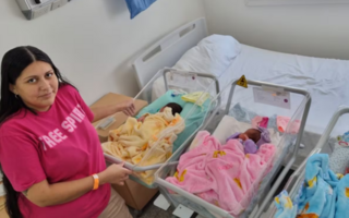 Trillizos nacen en Córdoba: la emoción de la mamá y el significado de los nombres